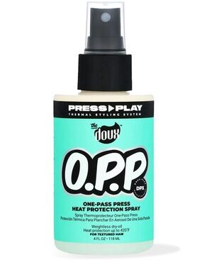 The Doux One Press Pass Heat Protectant Dry Oil Spray 4 oz., Moisturizing